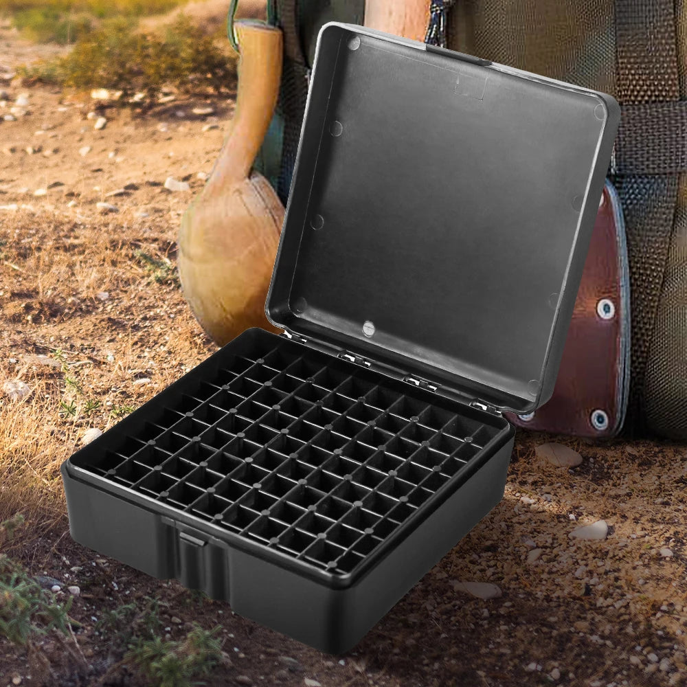AIRSSON Ammunition Case – 50/100 Round Ammo Storage Box for .38super, 9mm, .223, 7.62x39