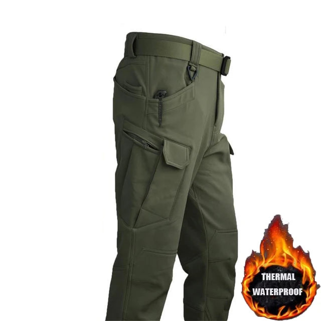 MAZEROUT Men's Winter Softshell Jacket & Cargo Trousers S-5XL