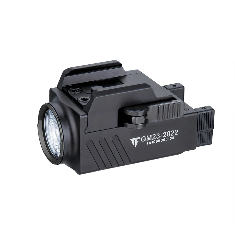TRUSTFIRE GM23 – 800 Lumen USB Rechargeable Mini Flashlight with Quick-Release Rail Mount