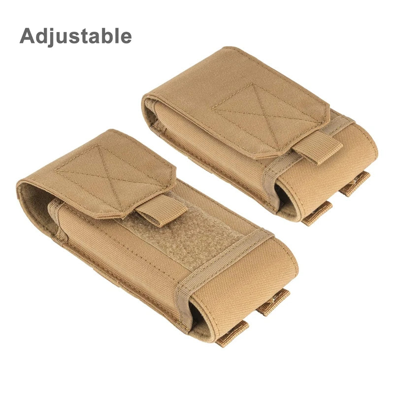 CLUSGO Tactical Molle Mobile Phone Bag for Hunting and Outdoor Use