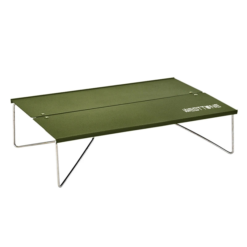 WEST TUNE Pop-Up Outdoor Mini Portable Folding Table for Camping
