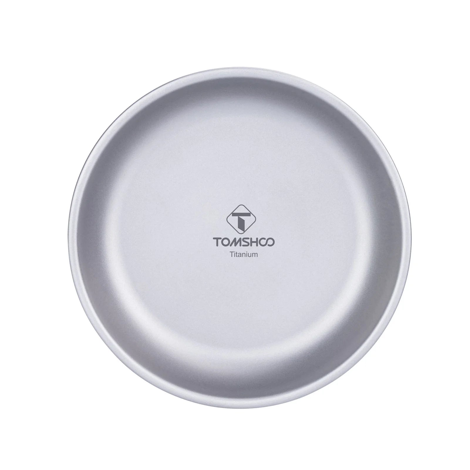 TOMSHOO Titanium Camping Plate – Ultralight & Durable Tableware for Outdoor & Travel