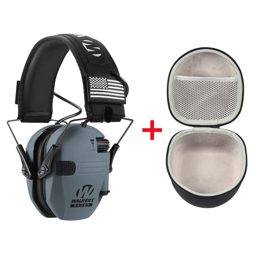 WALKER'S Razor Tactical Electronic Earmuffs – NRR 23dB Noise Reduction Hearing Protection