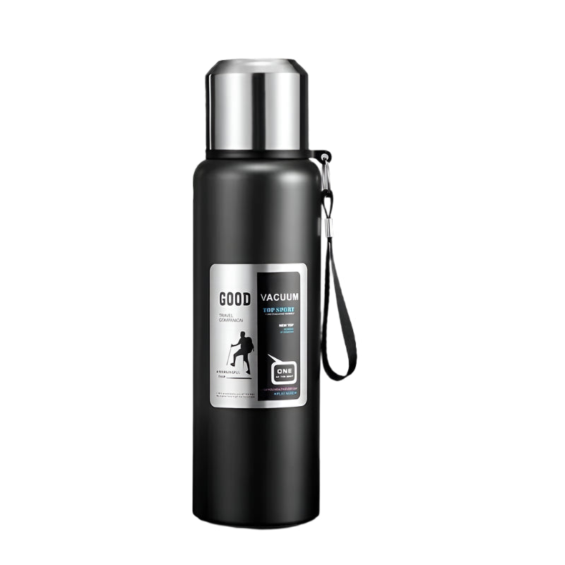 Large Capacity Stainless Steel Thermos Tumbler – Insulated Flask for Coffee, Tea & Travel