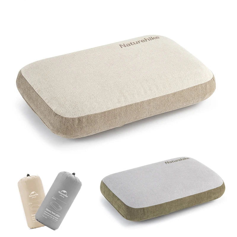 NATUREHIKE New Memory Foam Comfort Square Pillow Portable for Outdoor Camping Travel