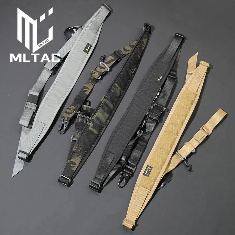 Modular Tactical Sling – Convertible 1-Point/2-Point Padded Strap for Shooting and Hunting