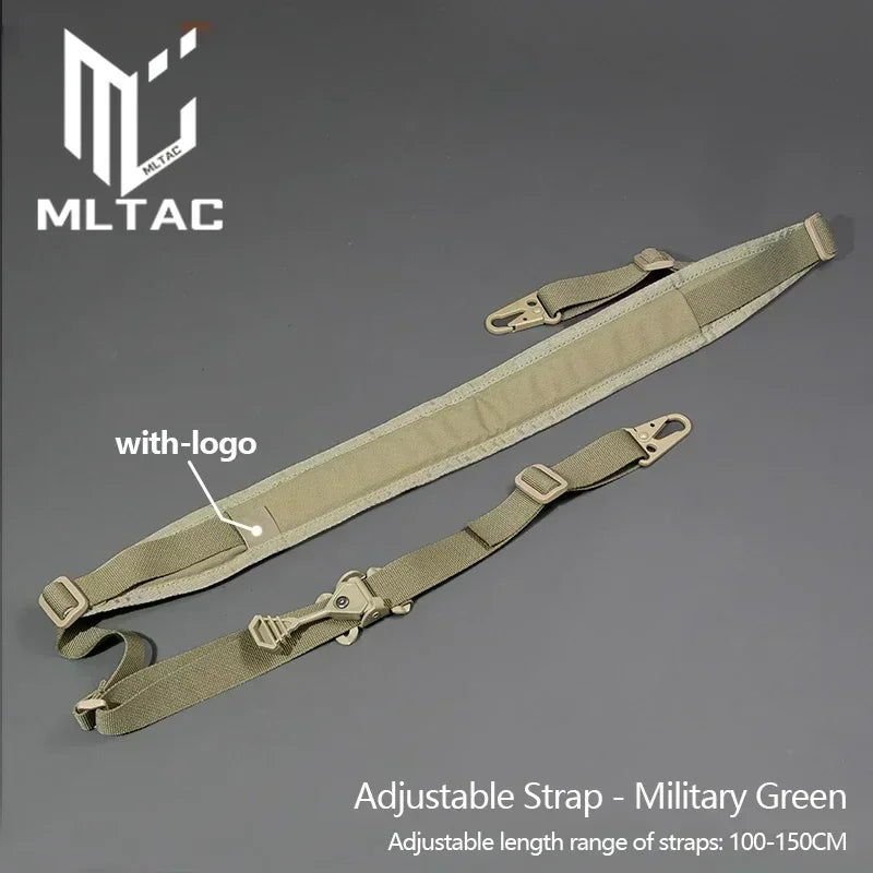 Tactical 2-Point Modular Sling – Adjustable Shoulder Strap for Outdoor Shooting
