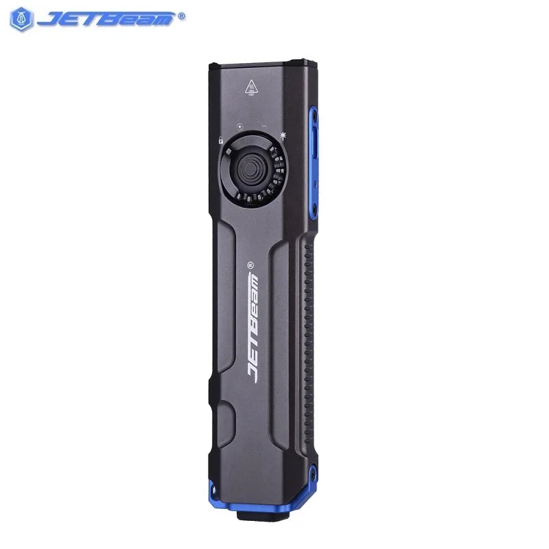 JETBEAM E26 Tactical Flashlight – 2000 Lumen USB-C Rechargeable Torch for Outdoor and Self Defence