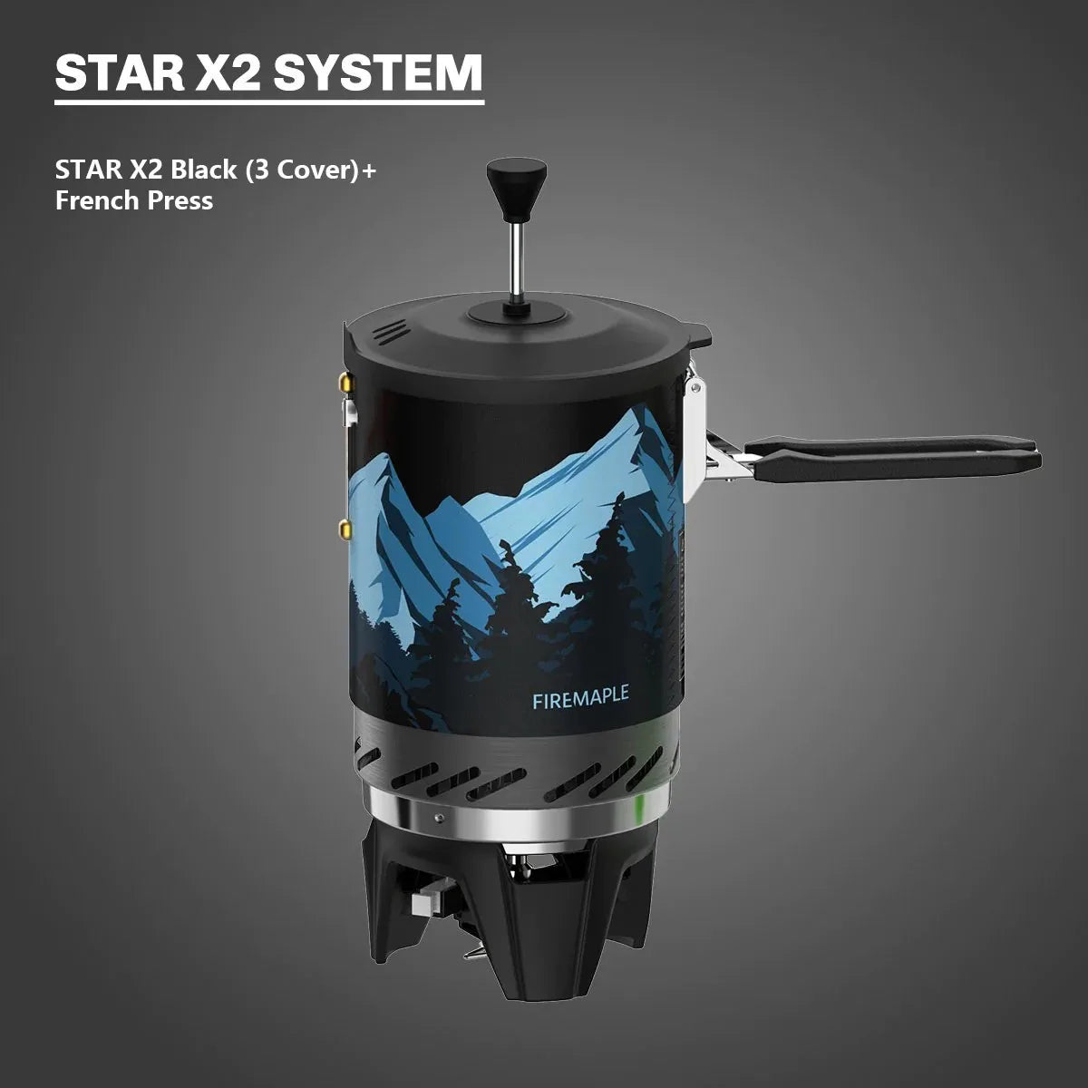 FIRE MAPLE Star French Press Coffee Filter for X1/X2/X3 – Compact & Durable
