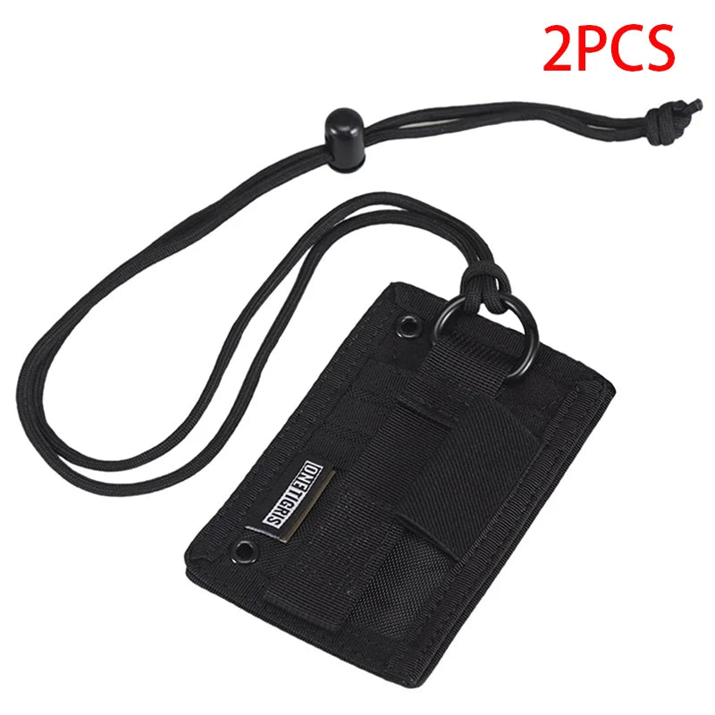 ONETIGRIS Outdoor ID Holder & Patch Display Organiser - Multi-Function MOLLE Pouch