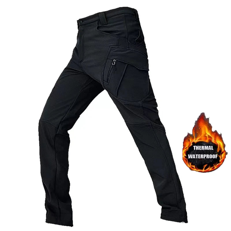 MAZEROUT Men's Tactical Softshell Jacket & Trousers