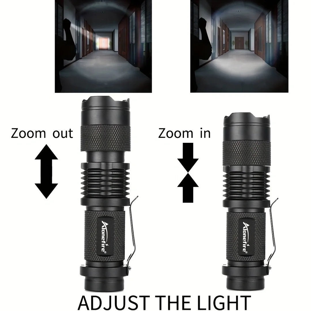 ALONEFIRE Swivel Flashlight Holder Clip