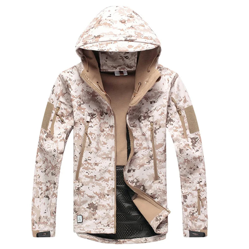 REFIRE GEAR Lurker Soft Shell Camouflage Jacket - Waterproof Stealth Hunting Coat for NZ Bush Stalking