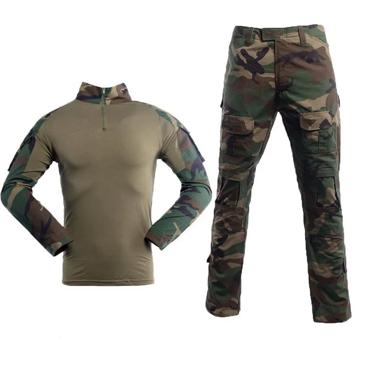 G2 Combat Tactical Suit – Multicam Camouflage Hunting & Airsoft, Outdoor Hunting Ghillie Suit