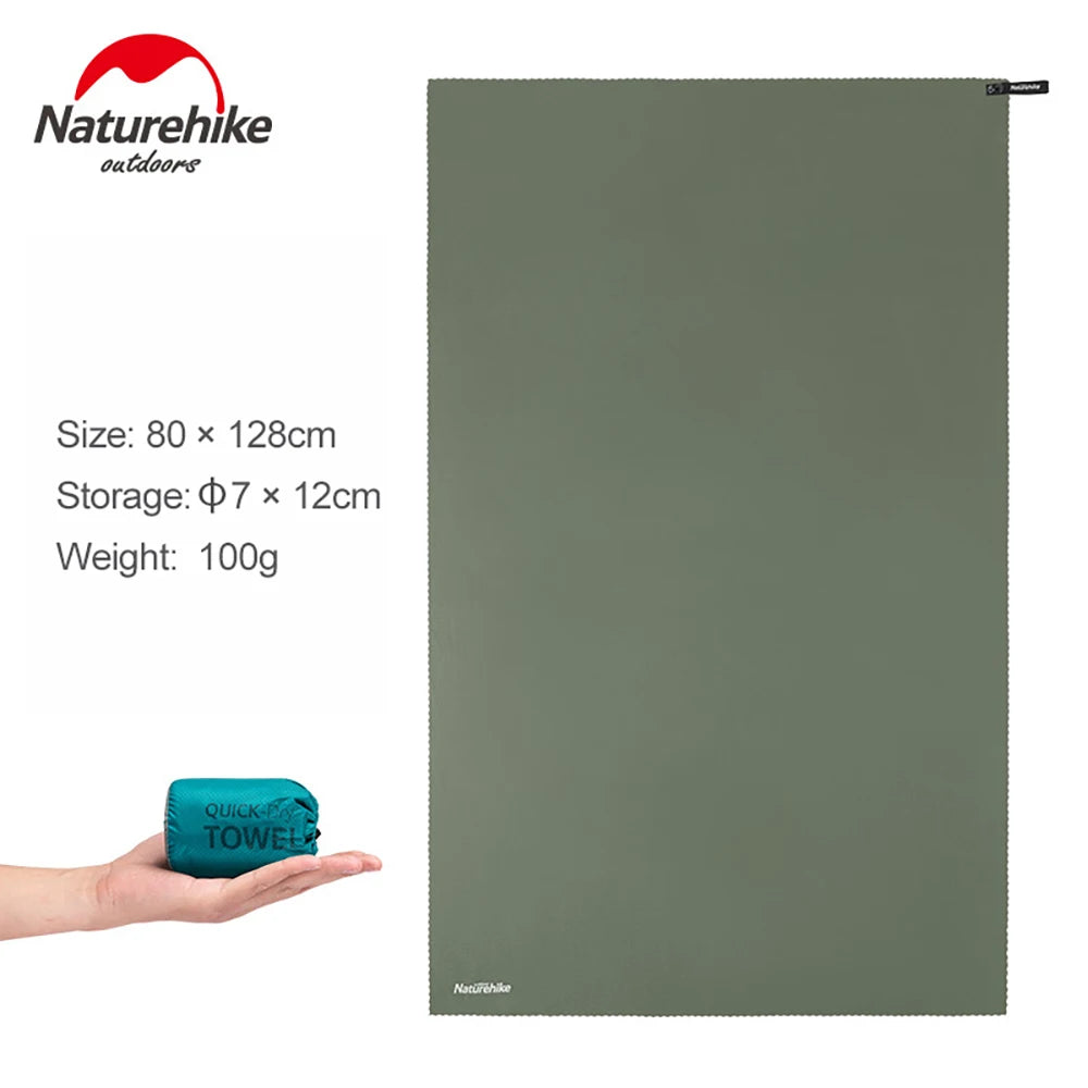 NATUREHIKE Quick Drying Absorbent Bath Towel for Travel and Outdoor Use