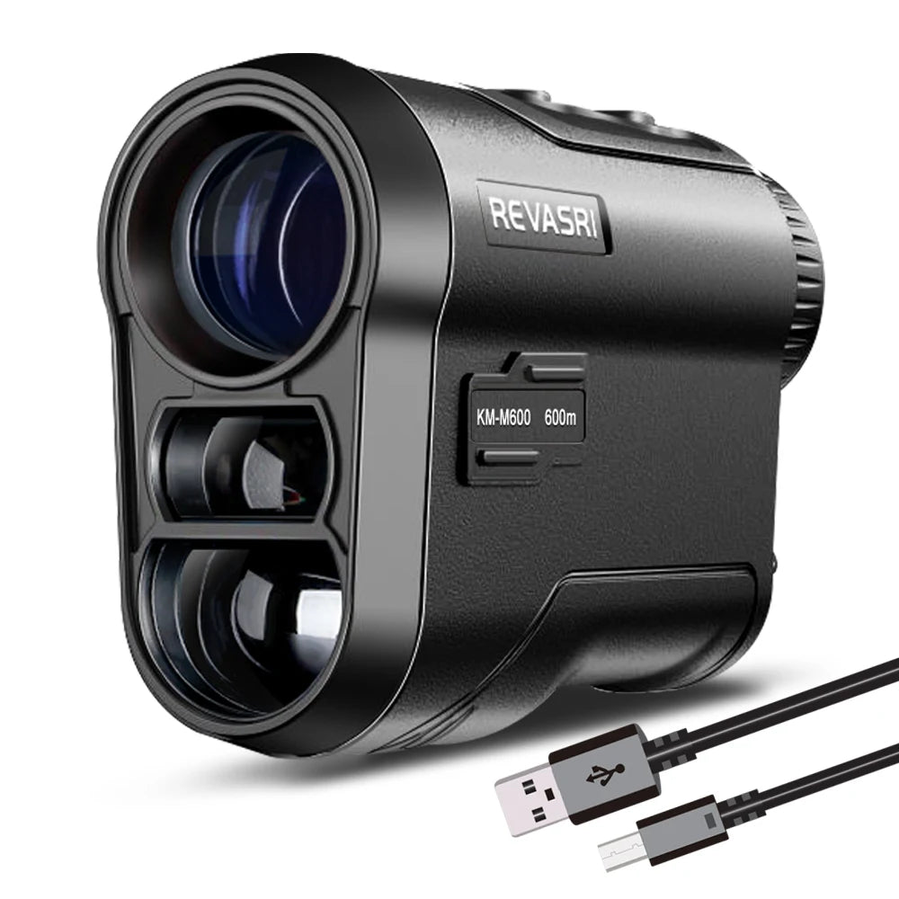 REVASRI 600m Golf Laser Rangefinder with Slope & Flag Lock