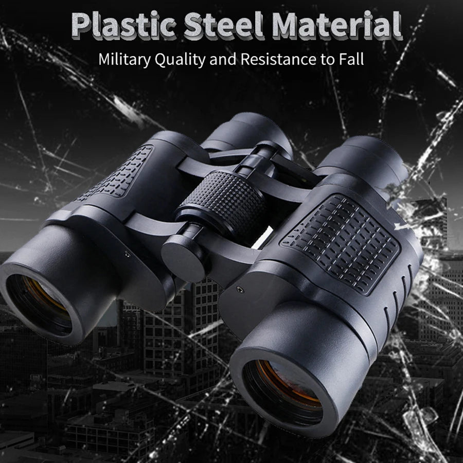 80x80 High Magnification Professional Binoculars – HD Binoculars for Hunting, Camping & Outdoor Trips
