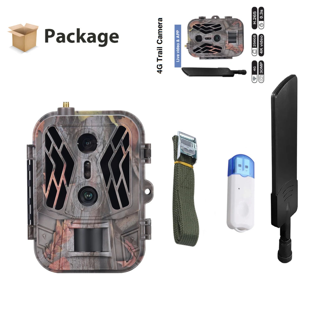 SUNTEKCAM 4G Dual Lens Trail Camera HC-950Pro – 36MP 4K Video for Hunting & Surveillance