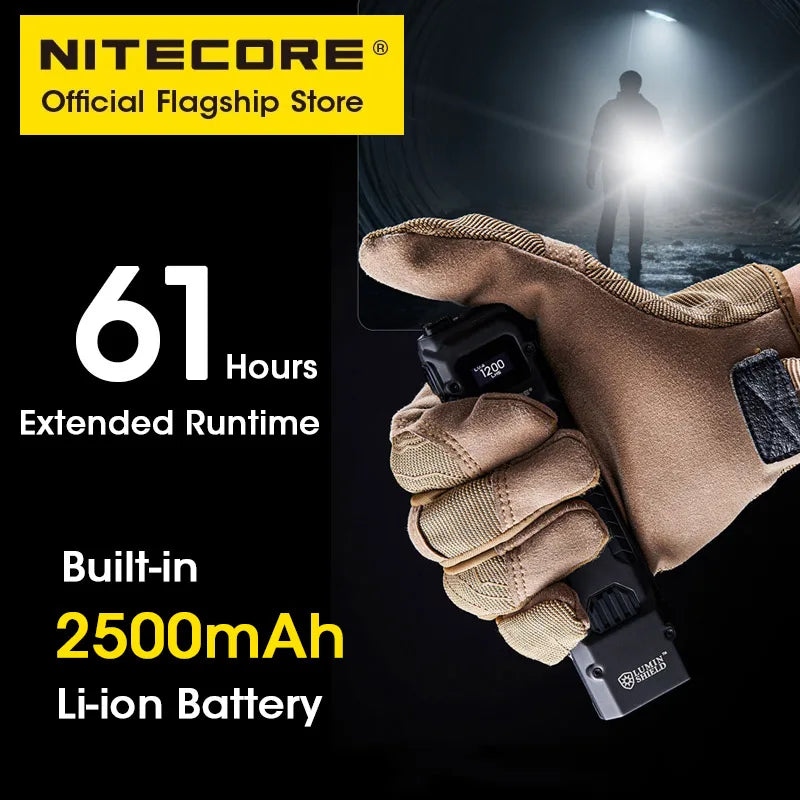 NITECORE EDC29 6500 Lumen Ultra-Slim USB-C Rechargeable Tactical Flashlight