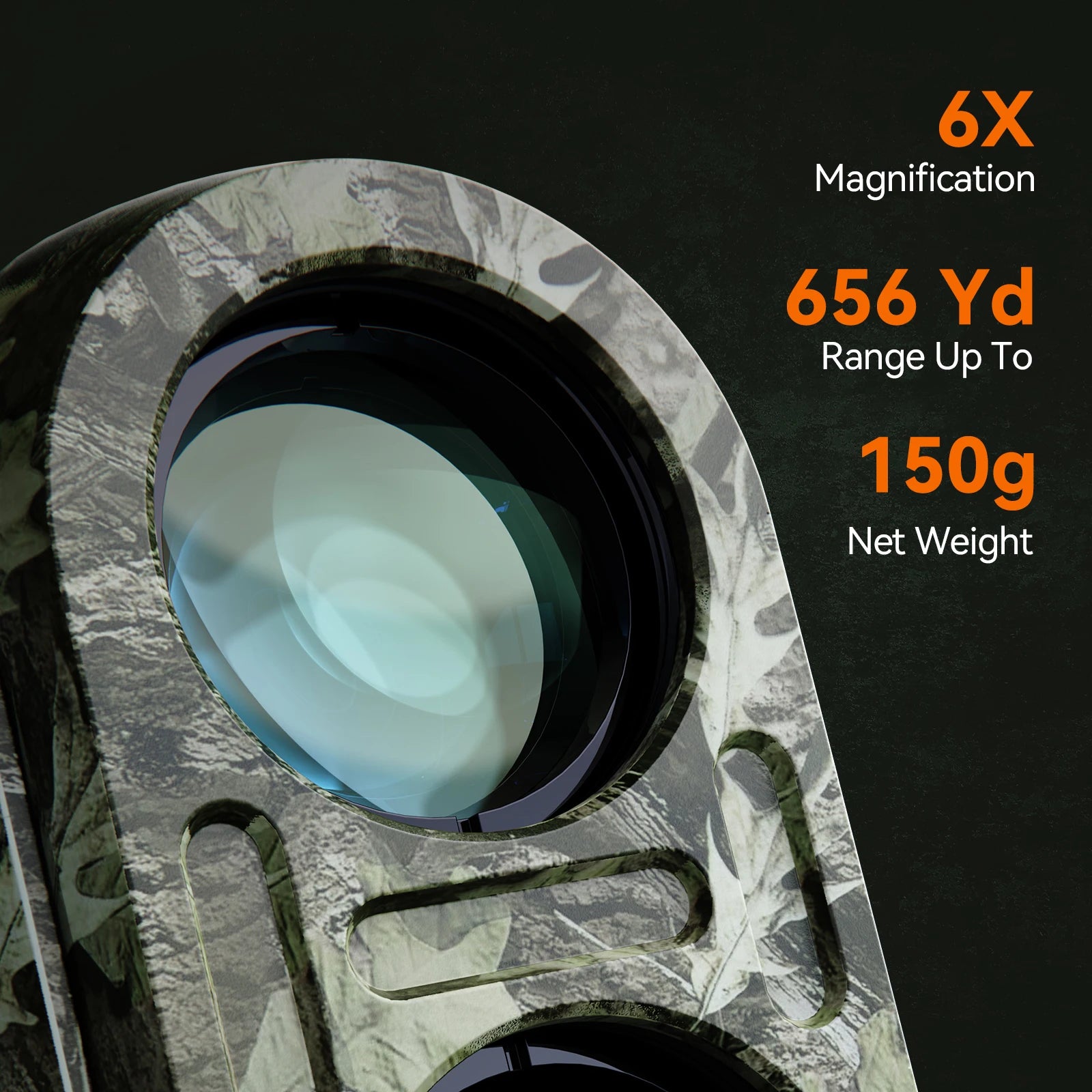 MILESEEY PF2E 656-Yard Hunting Laser Rangefinder – Rain & Fog Mode
