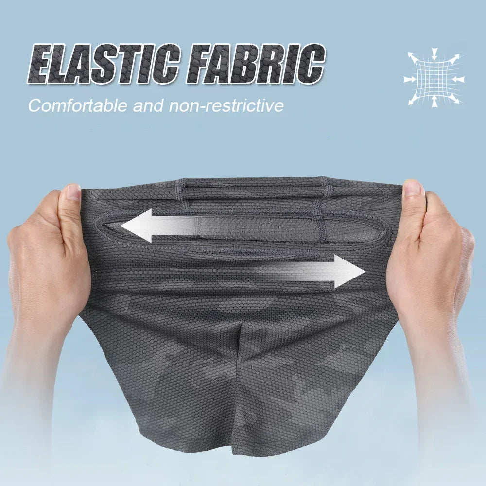 GUMAO Cooling Balaclava Cycling Face Mask Ice Silk Headgear