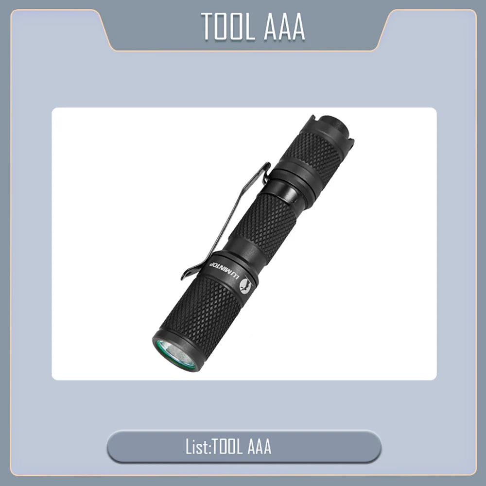 LUMINTOP TOOL AAA EDC Flashlight - 110 Lumen Waterproof Keychain Torch for NZ Hunting