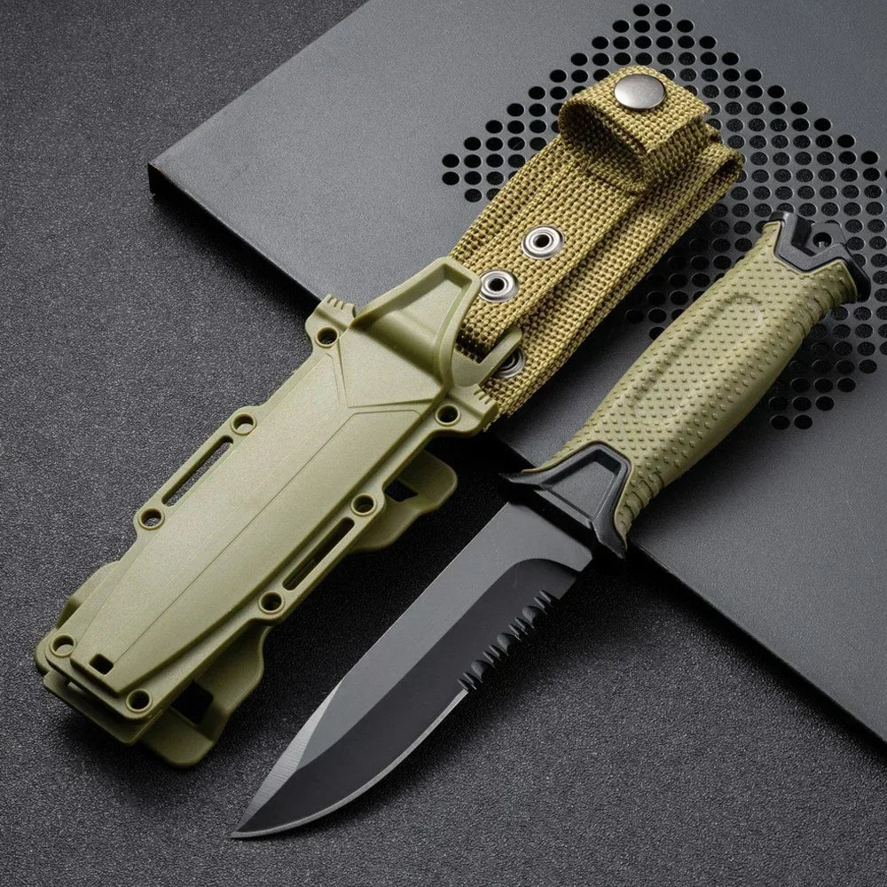 GB GEAR StrongArm G1500 Fixed Blade Knife 8Cr13Mov Stainless Steel