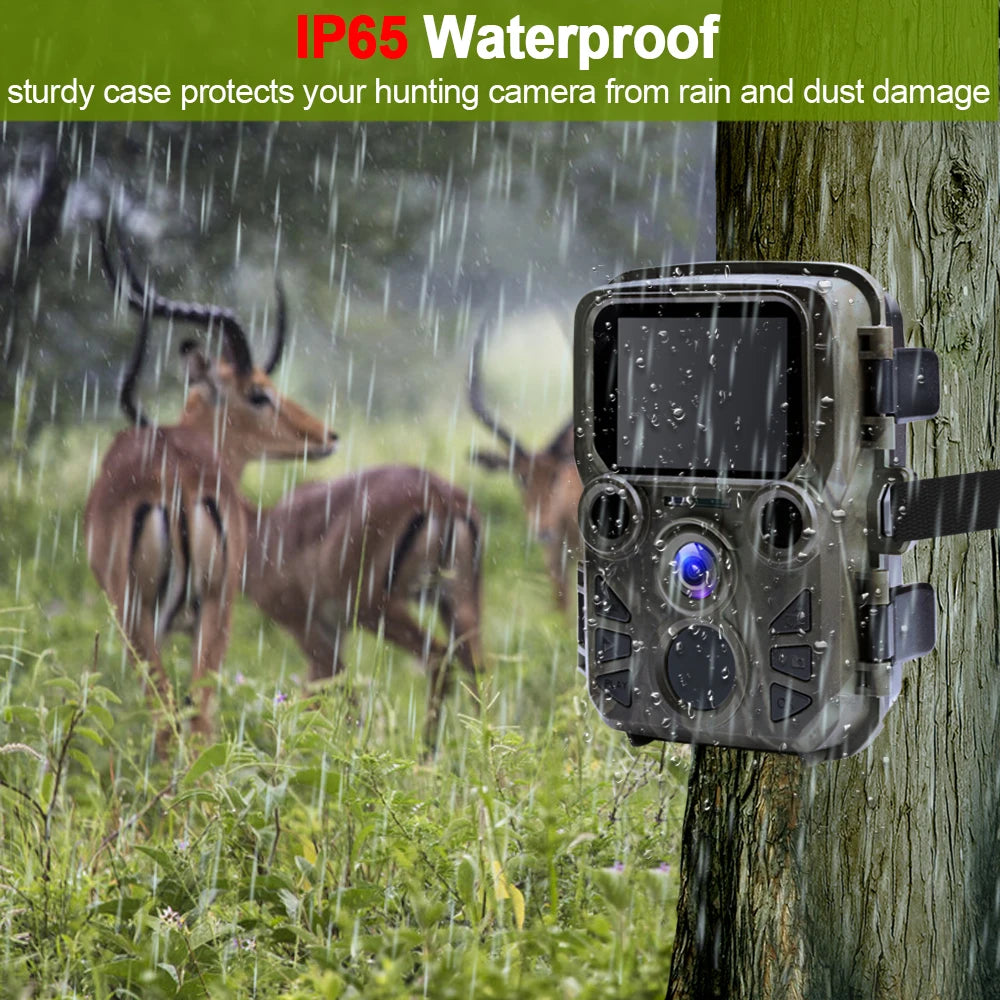 SUNTEKCAM MINI301 12MP Mini Trail Camera – 1080P Night Vision Waterproof