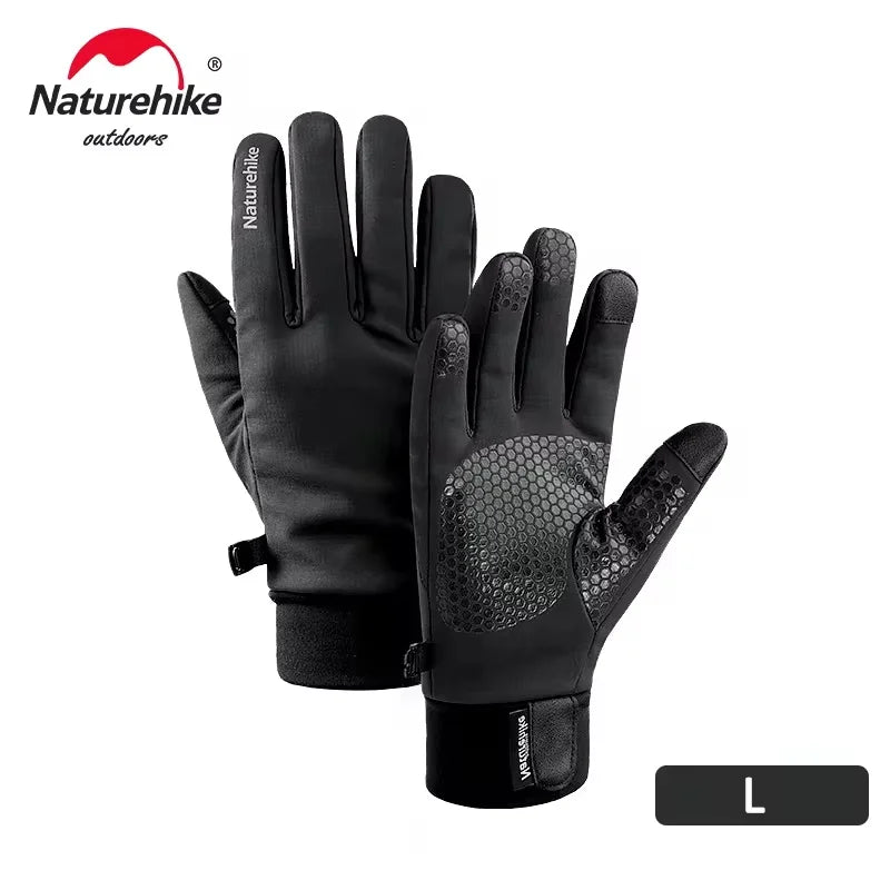 NATUREHIKE GL05 Touch Screen Winter Gloves Waterproof Fleece Outdoor Sports Wear
