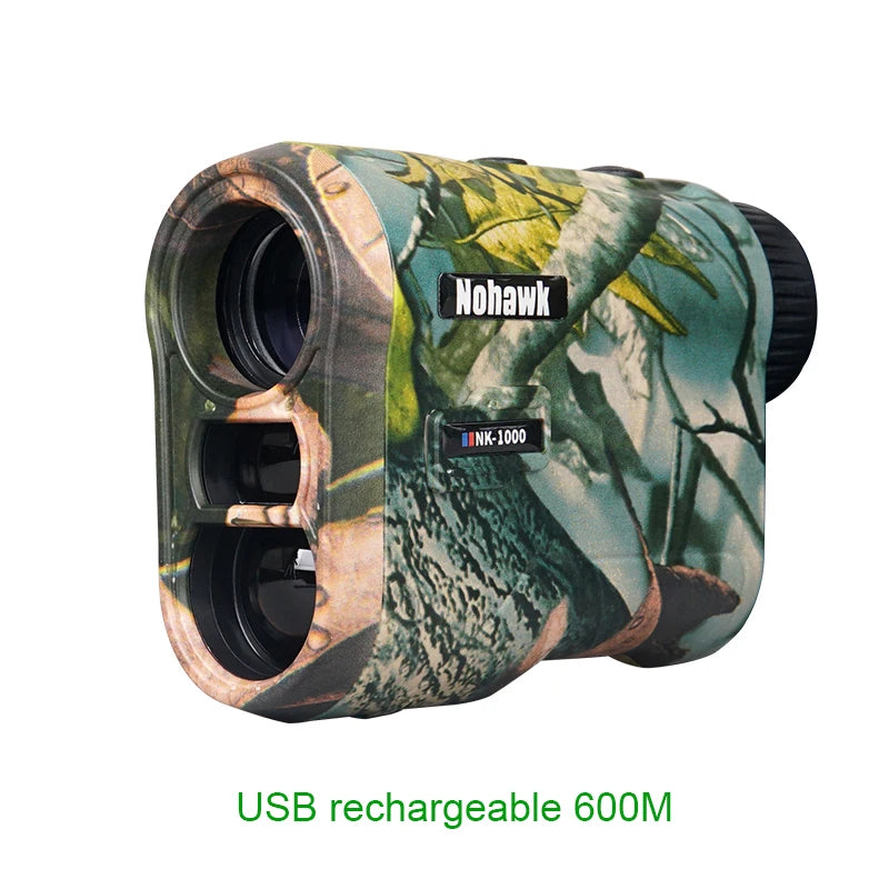 NOHAWK Hunting Laser Rangefinder – 1000m Range with Target Acquisition Technology
