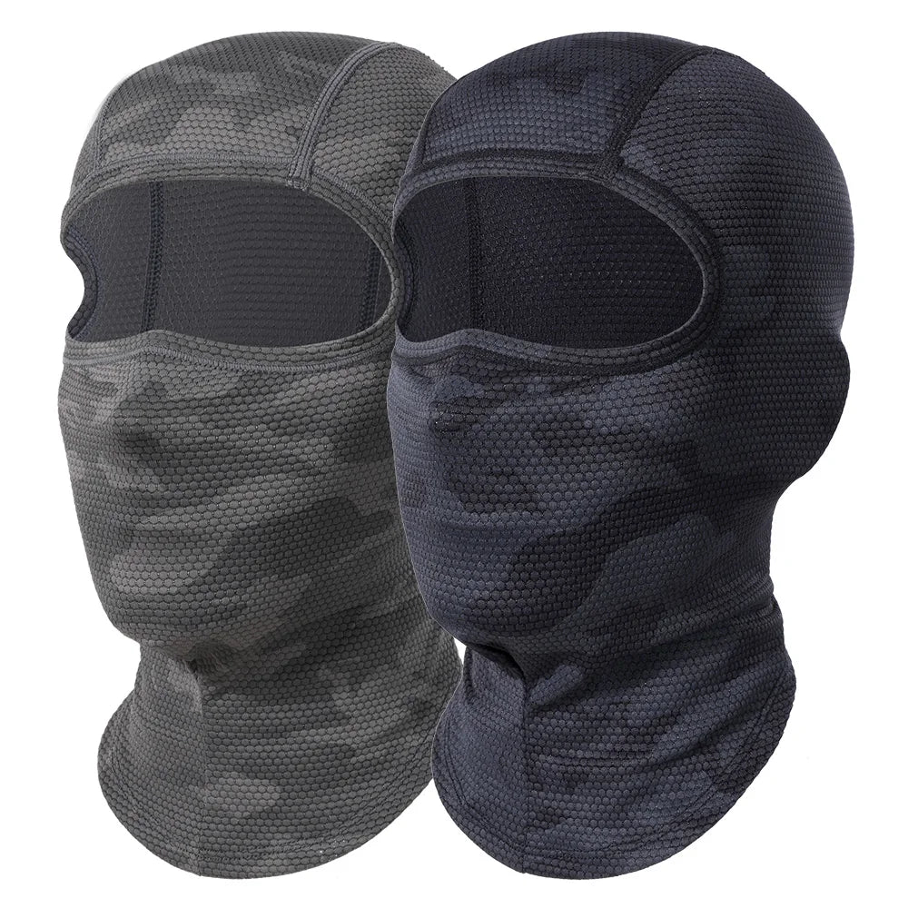 GUMAO Cooling Balaclava Cycling Face Mask Ice Silk Headgear