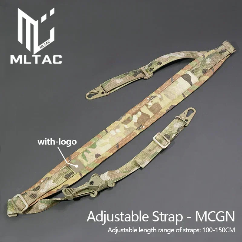 Tactical 2-Point Modular Sling – Adjustable Shoulder Strap for Outdoor Shooting