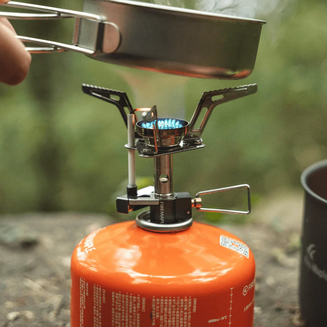 FIRE MAPLE Torch Gas Stove - 59g Ultralight Burner with Piezo Ignition for NZ Hunting Expeditions