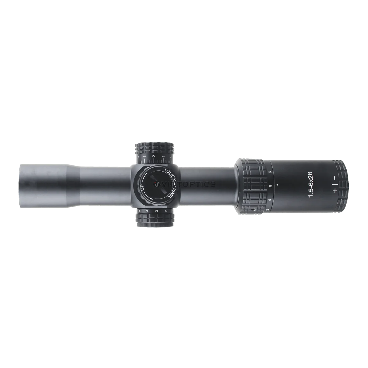 VICTOPTICS S4 1.5-6×28 SFP Riflescope - Illuminated Variable Scope with Turret Lock for AR Series