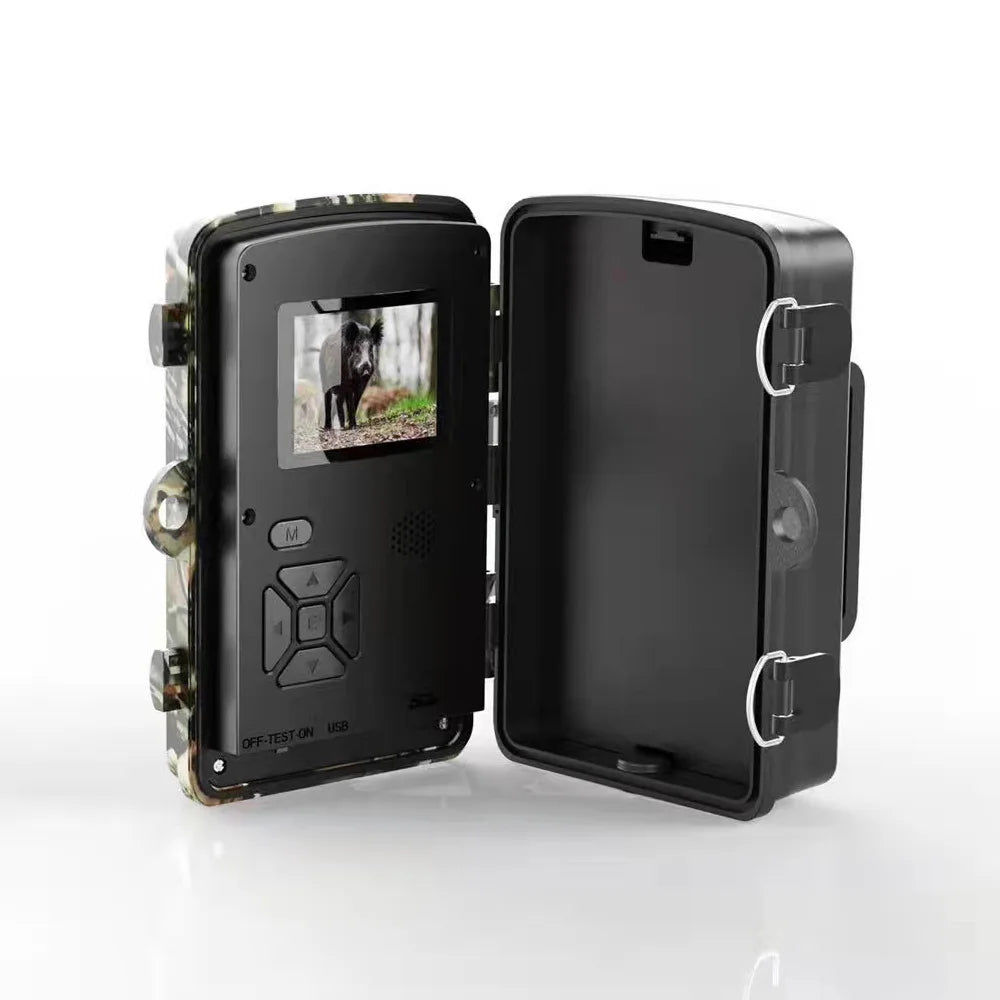 16MP 1080P Hunting Trail Camera – Infrared Night Vision Motion Activated Security Cam
