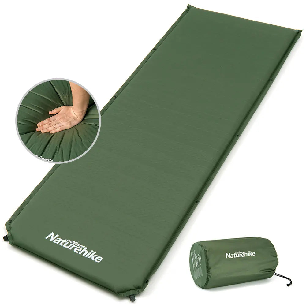NATUREHIKE Self-Inflating Camping Mattress with Built-in Pump, 5CM Thick