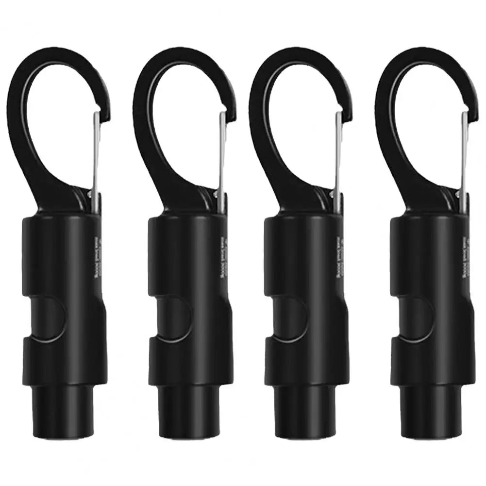 Aluminum Alloy Tent Rope Buckle – Windproof, Multifunctional Rope Hanger for Camping & Travel