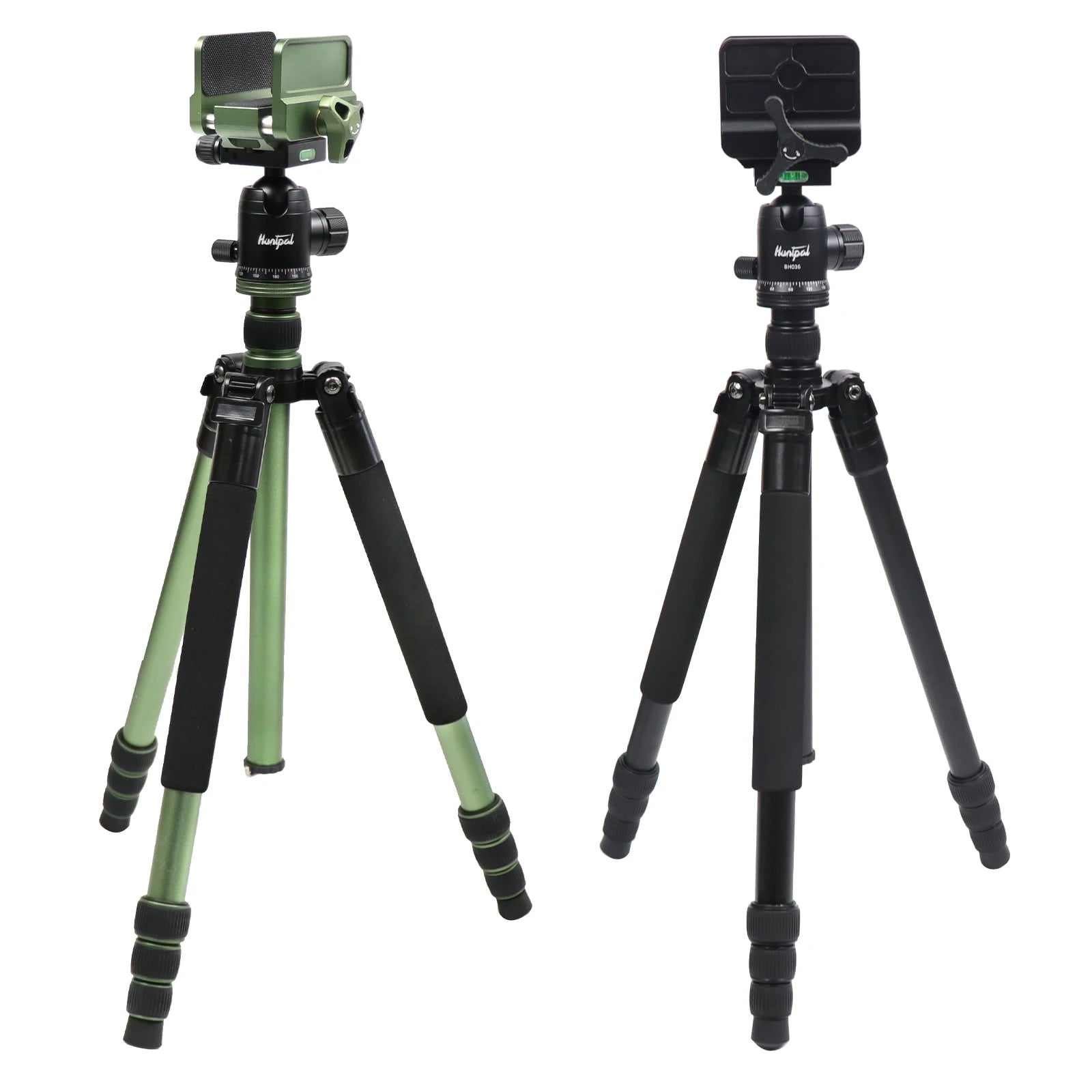 HUNTPAL Adjustable Rifle Clamp Tripod – Aluminium Shooting Rest with 360° Ball Head