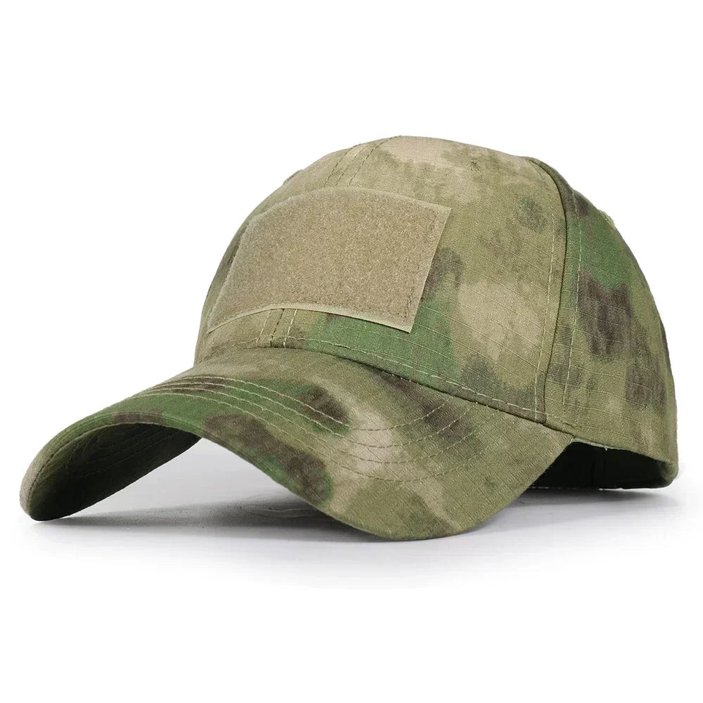 GUMAO Tactical Camouflage Baseball Cap Adjustable Mesh Hat
