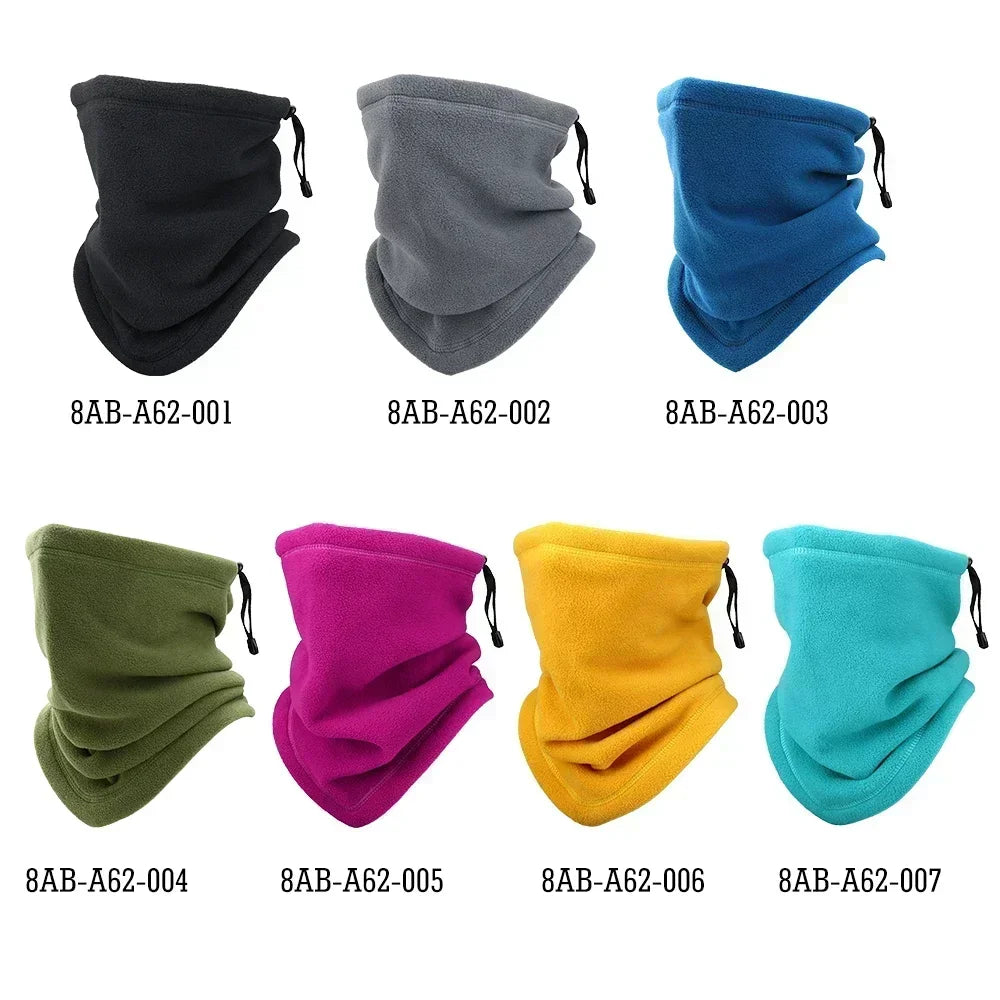 GUMAO Winter Neck Warmer Gaiter – Thermal Fleece Face Cover for Hiking, Cycling, Skiing