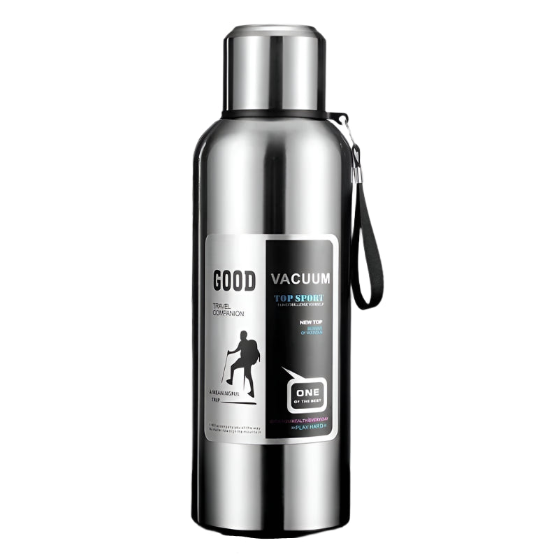 Large Capacity Stainless Steel Thermos Tumbler – Insulated Flask for Coffee, Tea & Travel