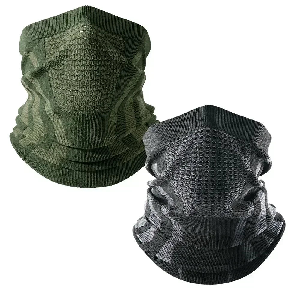 GUMAO Thermal Face Bandana Mask – Breathable Neck Warmer for Cycling & Winter Sports