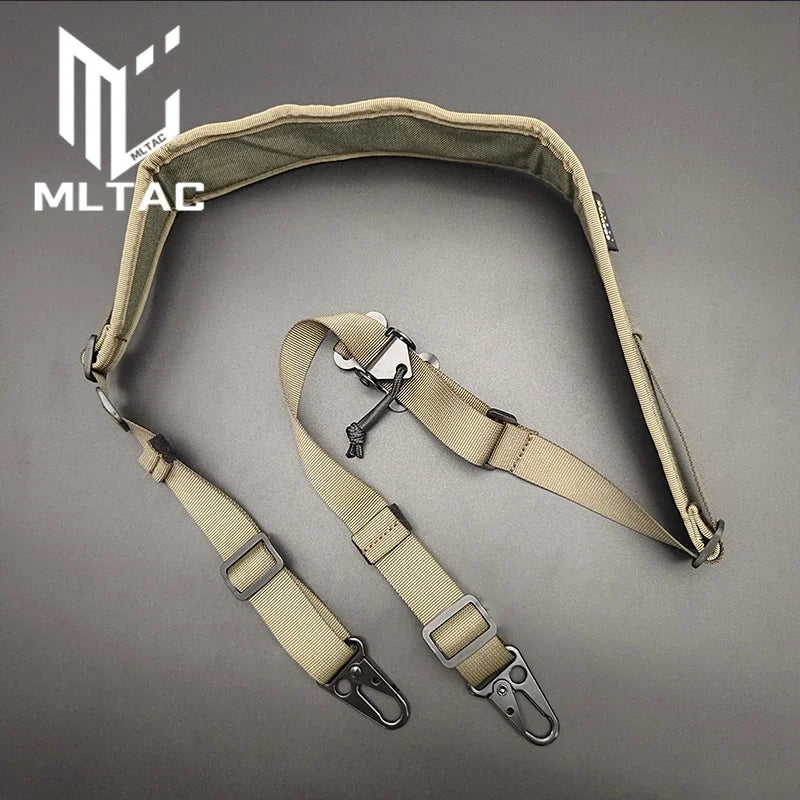 Modular Tactical Sling – Convertible 1-Point/2-Point Padded Strap for Shooting and Hunting