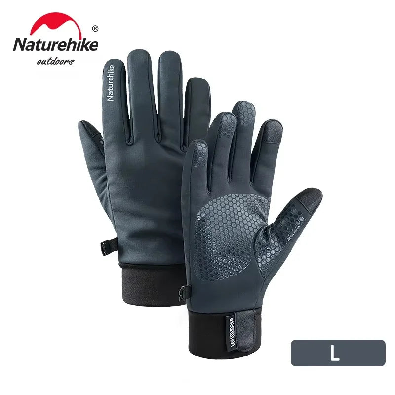 NATUREHIKE GL05 Touch Screen Winter Gloves Waterproof Fleece Outdoor Sports Wear