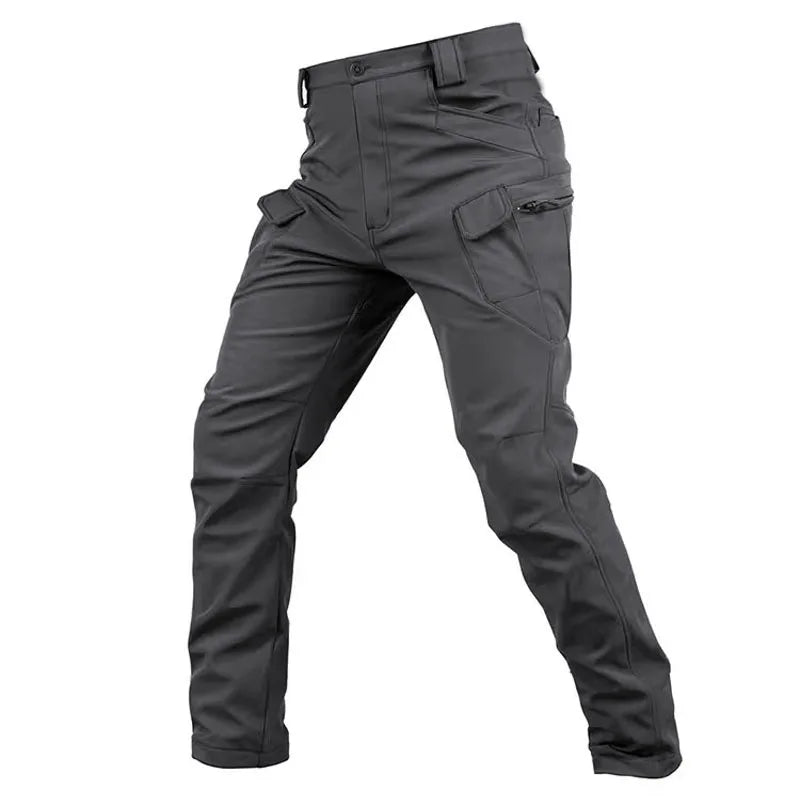 VIKTACTICAL Winter Soft Shell Pants - Fleece-Lined Waterproof Trousers for NZ Alpine Hunting