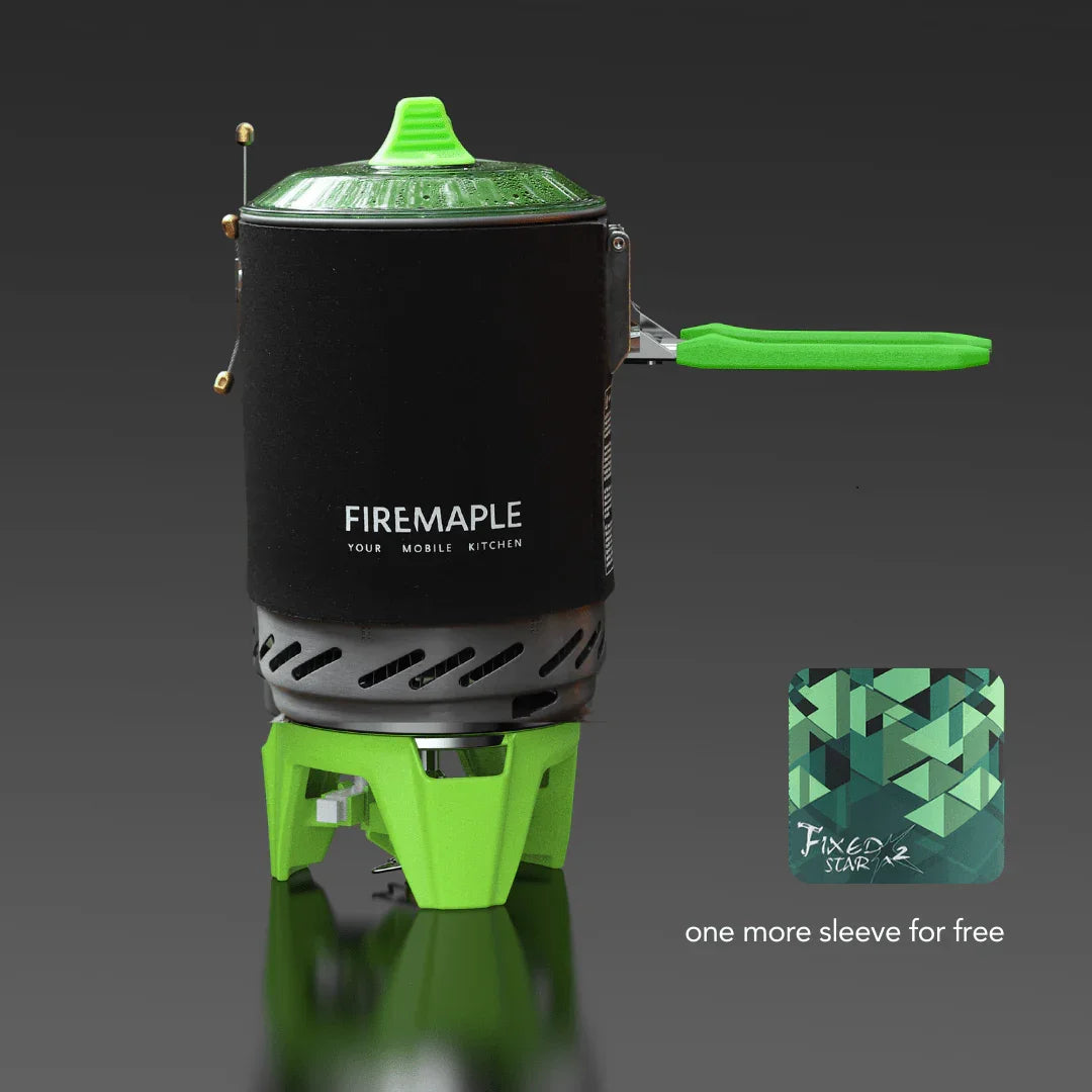 FIRE MAPLE FMS-X2 Portable Cooking System – High-Efficiency Gas Stove for Camping & Hiking