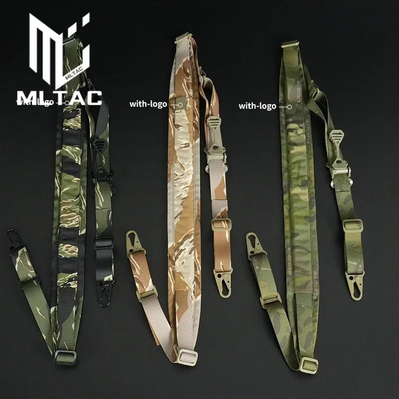 Tactical 2-Point Modular Sling – Adjustable Shoulder Strap for Outdoor Shooting