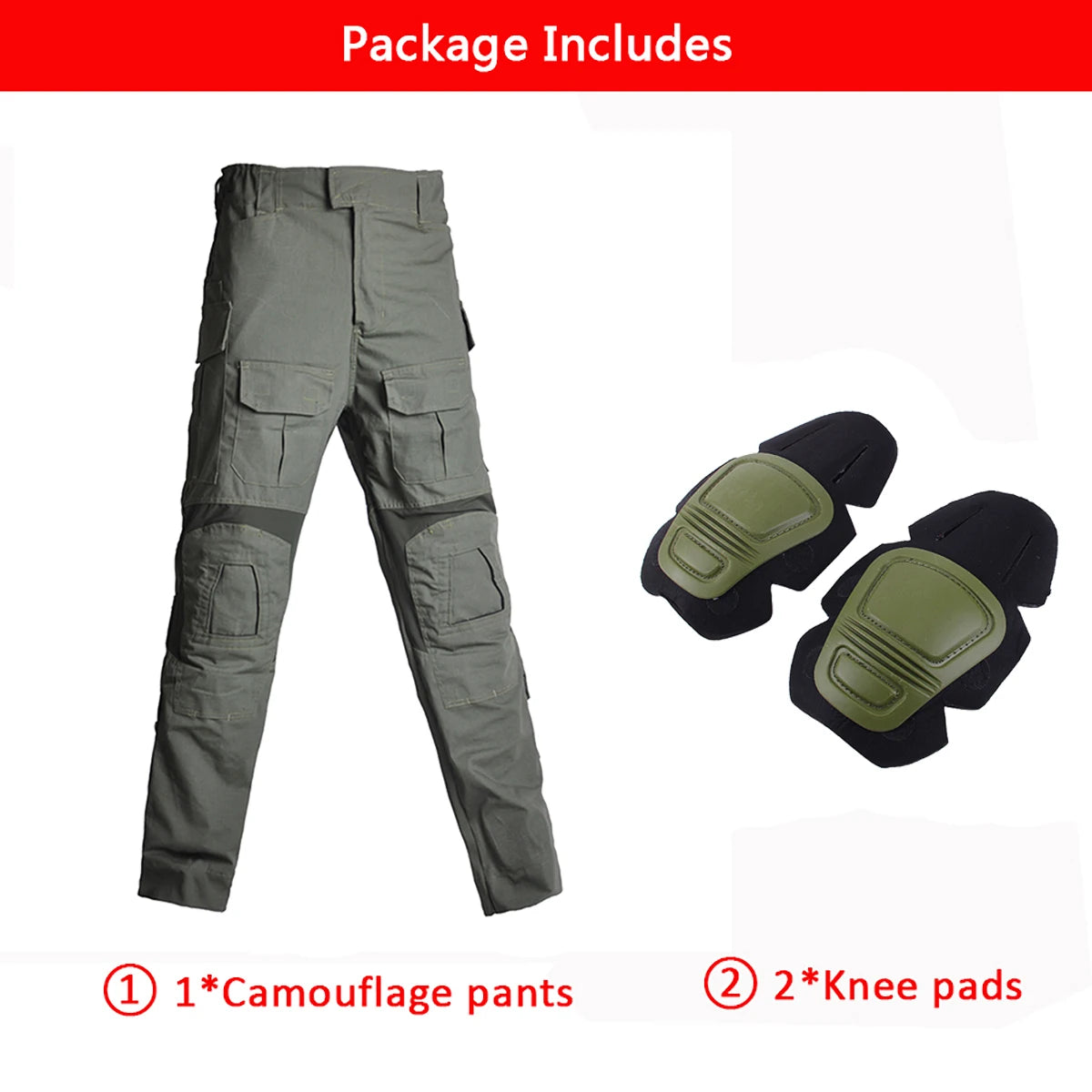 HAN WILD Combat Uniform +Pads Safari Tactical Pants Sport Climbing Uniform Camo Shirt Combat Shirts Hunting Clothes Men Camping