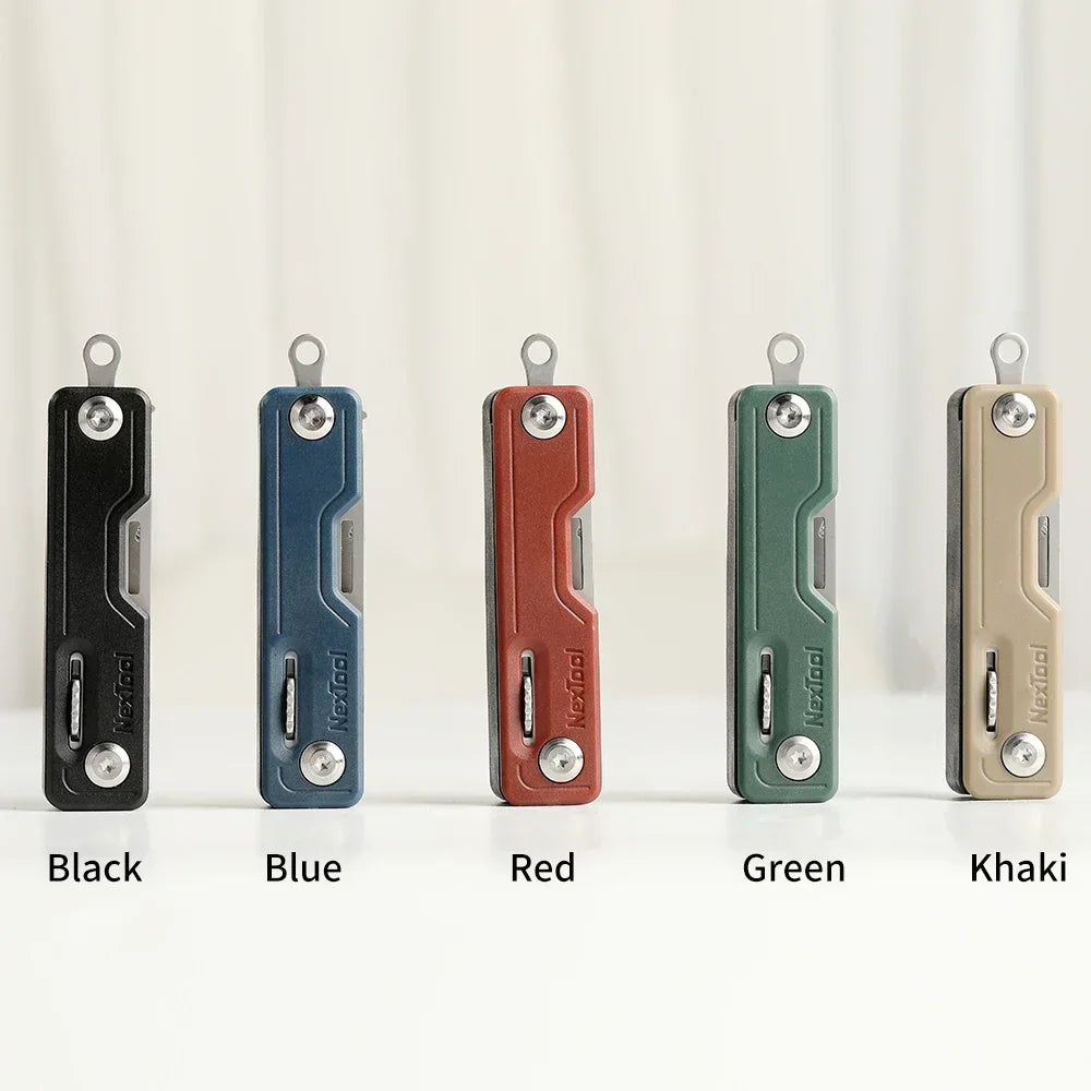 NEXTOOL 10-in-1 Folding Knife EDC Multitool with Scissors and Screwdrivers