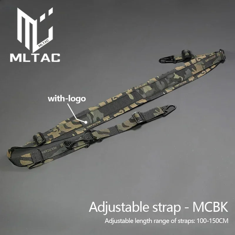 Tactical 2-Point Modular Sling – Adjustable Shoulder Strap for Outdoor Shooting